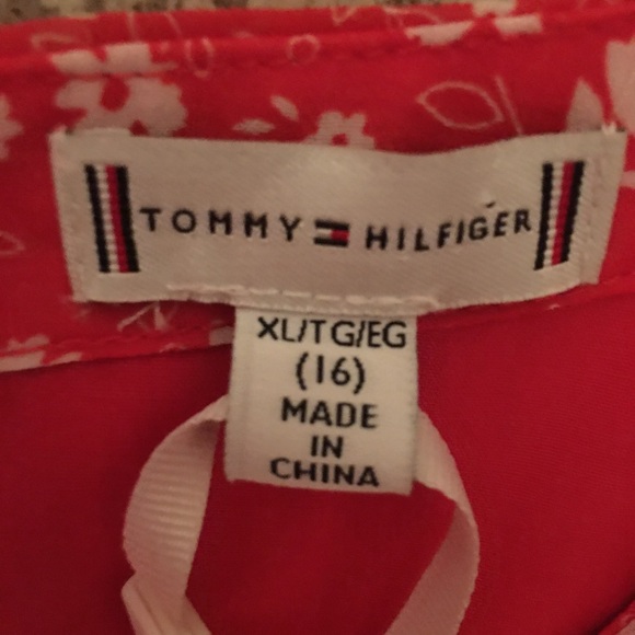 Tommy Hilfiger sleeveless asymmetrical ruffle front NWT - Picture 3 of 4